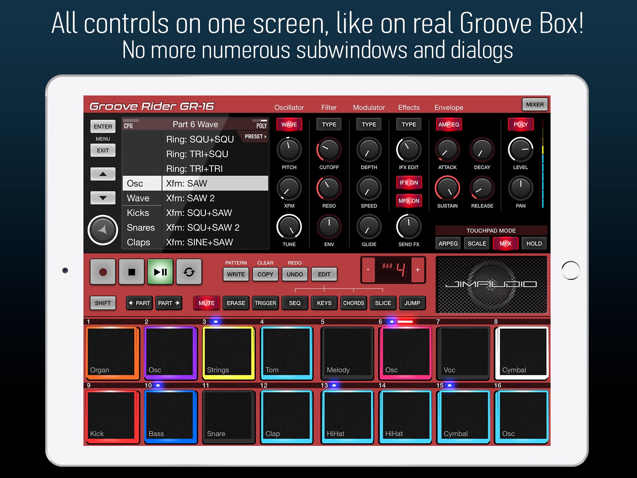 Groove Rider GR-16 screenshot 4
