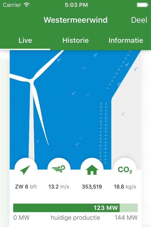 Windpark Westermeerwind screenshot 2