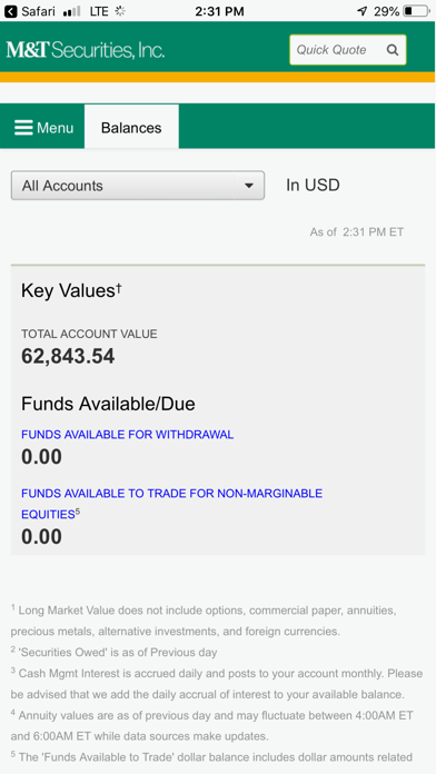 M&T Web Trading screenshot 3
