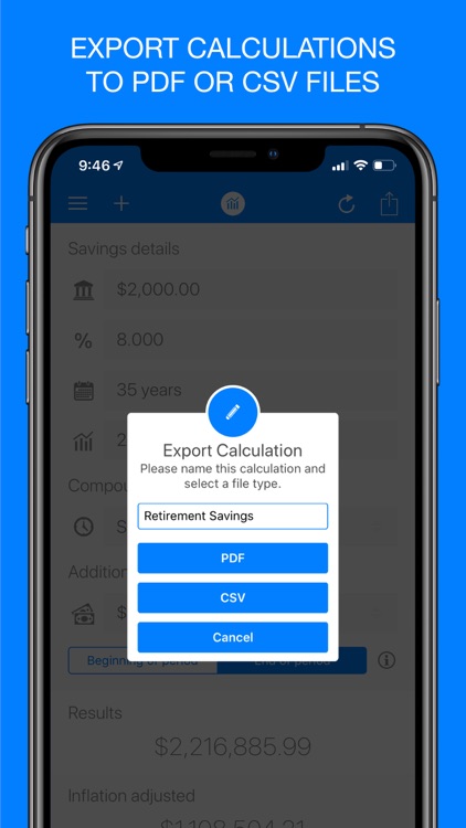 Compound Interest Calc + screenshot-3