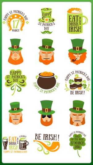 Cute St Patrick's Day Stickers(圖2)-速報App