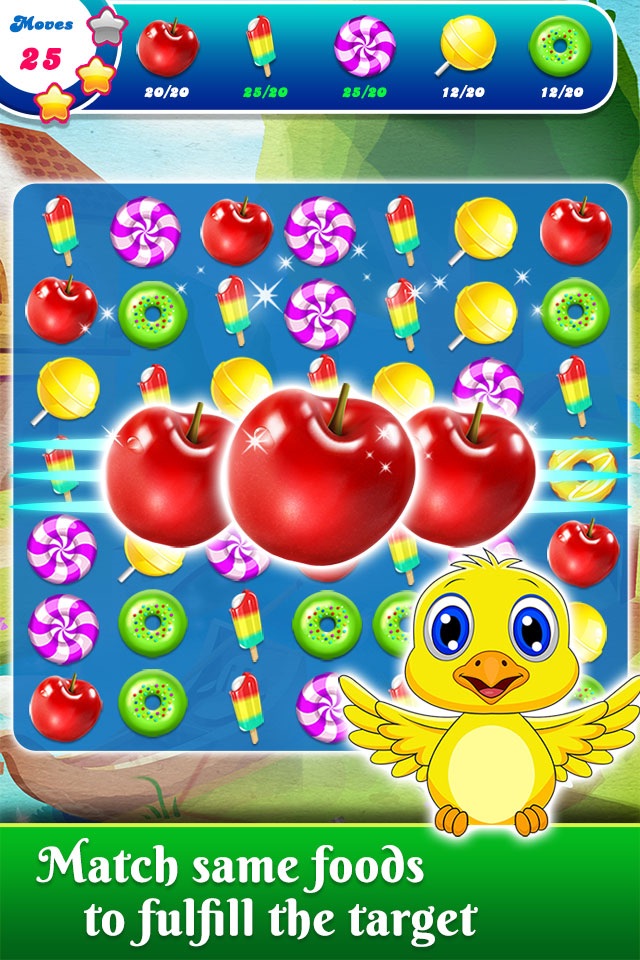 Food Splash : Match 3 game screenshot 2