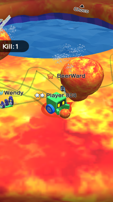 Lava Ball Wars screenshot 1