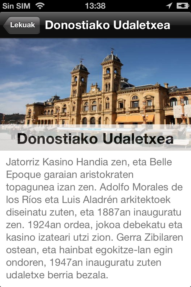 Donosti App screenshot 4