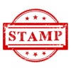 Stamp Stickers - Rubber Ink