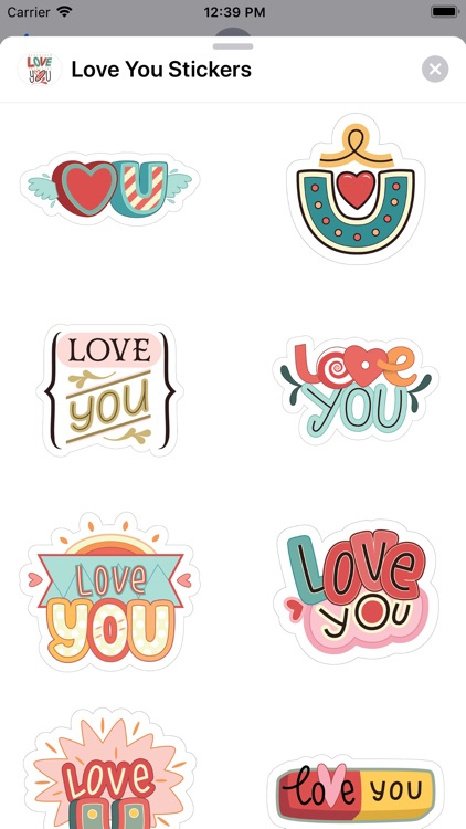 Love You Sticker Pack