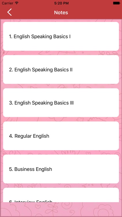 English Course 2020-2021