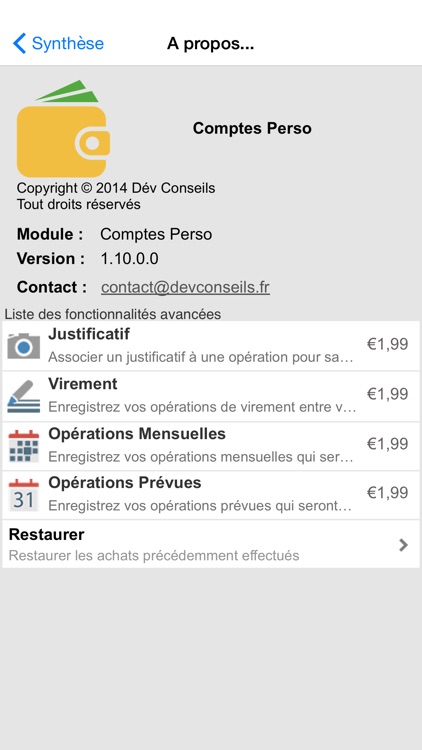 Comptes Perso screenshot-4