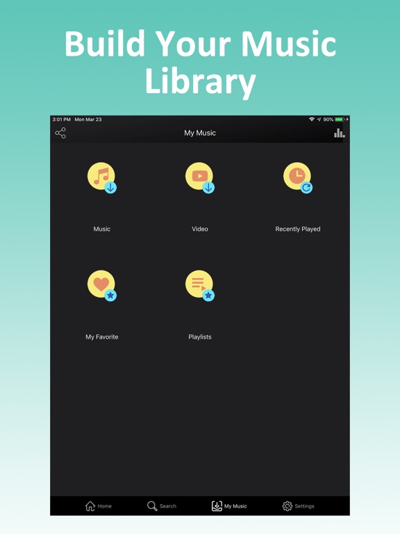 iPad Image of VOZEE - MP3 MP4 Music
