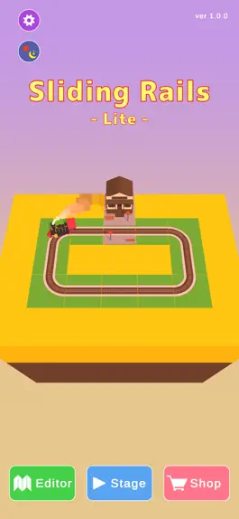 Game screenshot Sliding Rails Lite apk