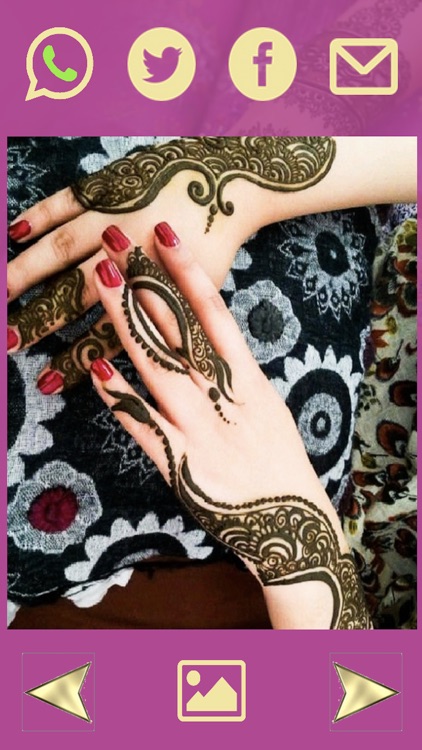 Arab Girls Mehndi Henna Design