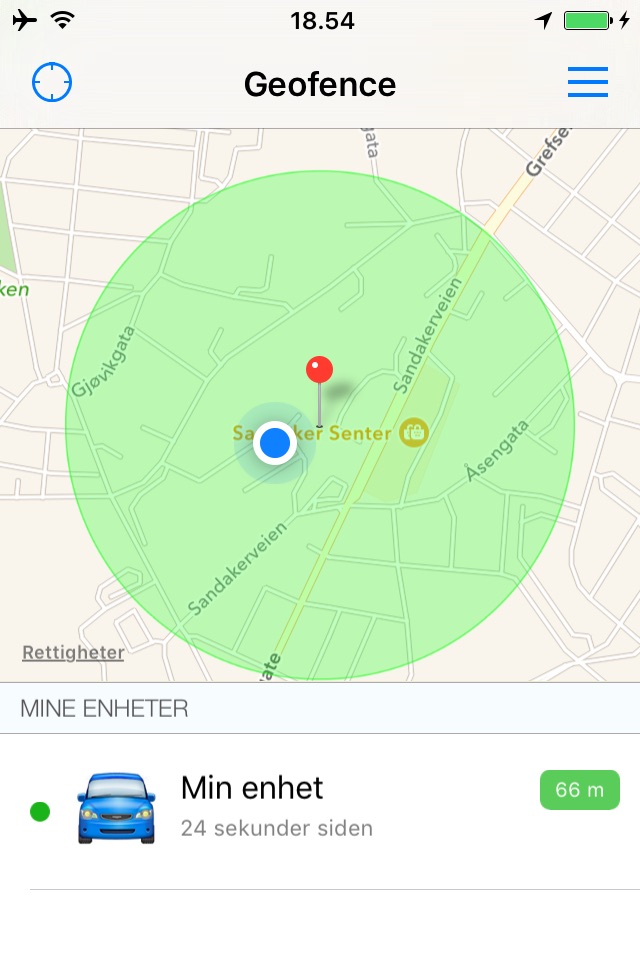 Geofence screenshot 3