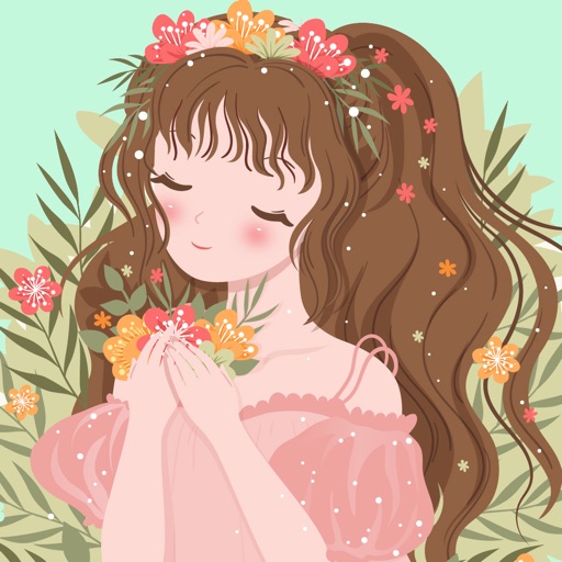 Flower Garden Decorator Game iOS App