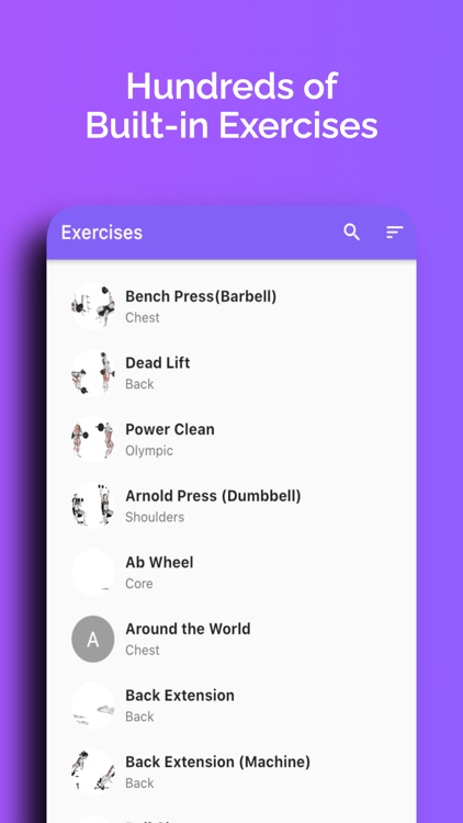 1RM Workout Tracker Gym Log screenshot-3