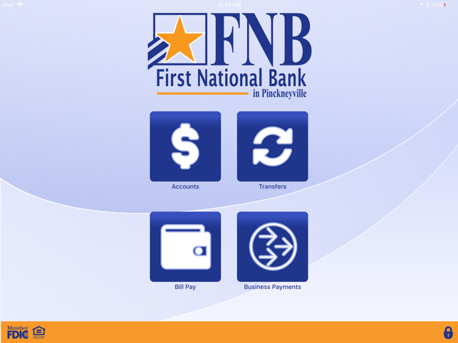 FNB Pville Business for iPad