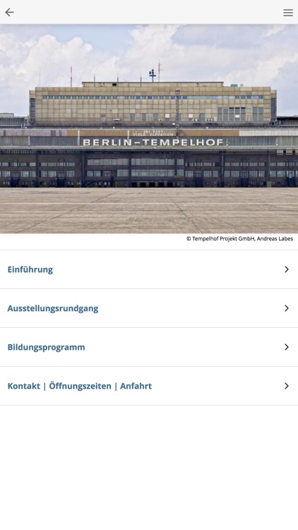 Projekt Flughafen Tempelhof