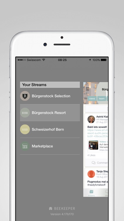B Connected - Employee App
