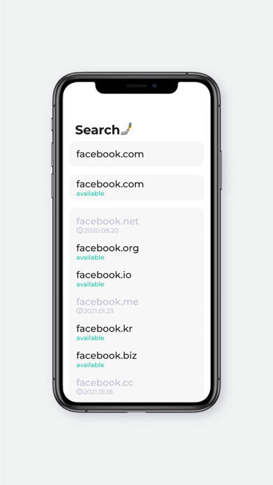 Kiwi - Domain Search screenshot 4