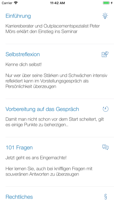 How to cancel & delete Vorstellungsgespräch from iphone & ipad 1