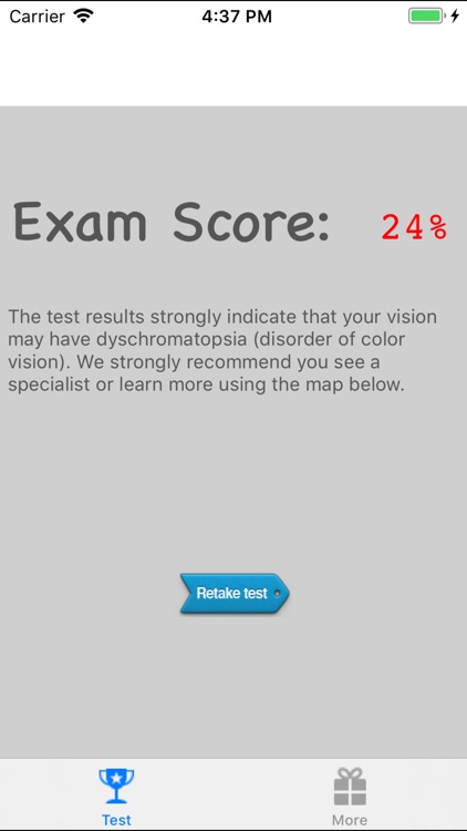 Colorblind Eye Exam Test