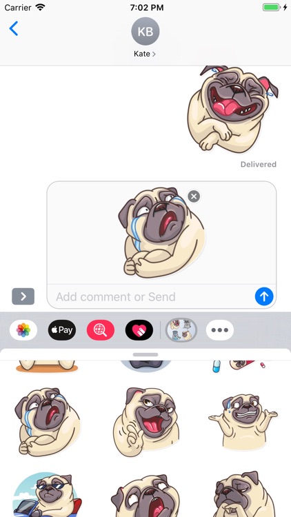 Epic Pug Emojis