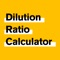 Quick and simple application to calculate your dilution ratios, for detailing and paint purposes