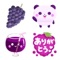Emoji stickers for iMessage, purple theme, you will like it