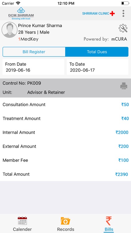 mCURA:Shriram Clinic screenshot-5