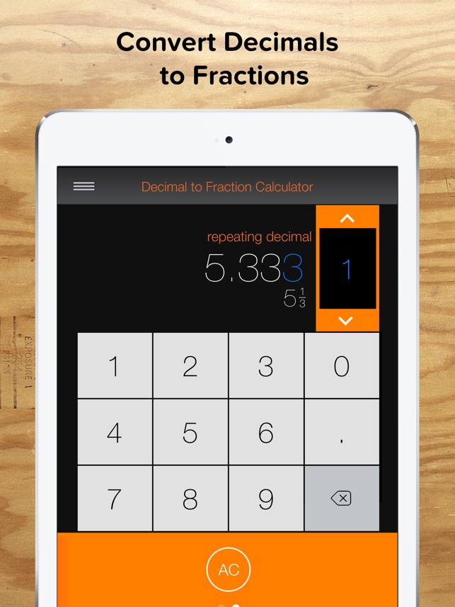 Fraction Calculator Decimals On The App Store Fraction Calculator Decimals On The App Store