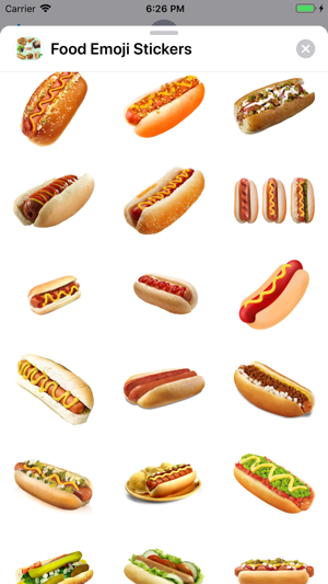 Food Emoji Stickers(圖3)-速報App