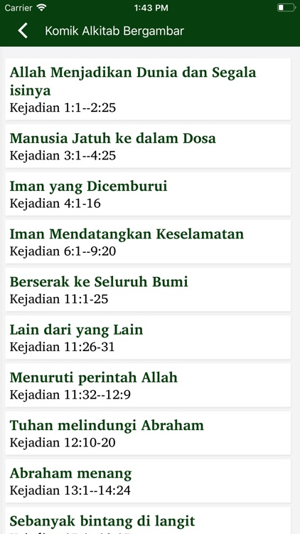 Komik Alkitab Bergambar screenshot-5