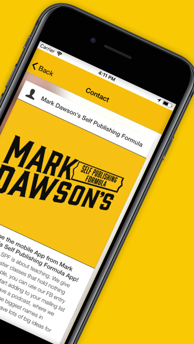 How to cancel & delete Mark Dawson's Self Pub Formula from iphone & ipad 3