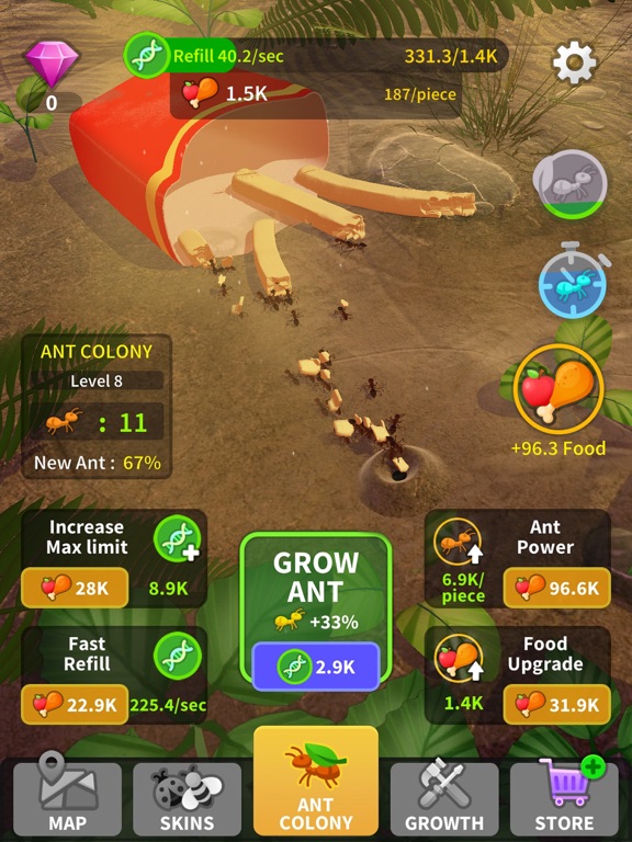Little Ant Colony - Idle Game screenshot 4
