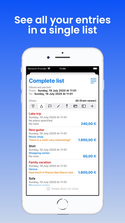 Purchases List screenshot-4
