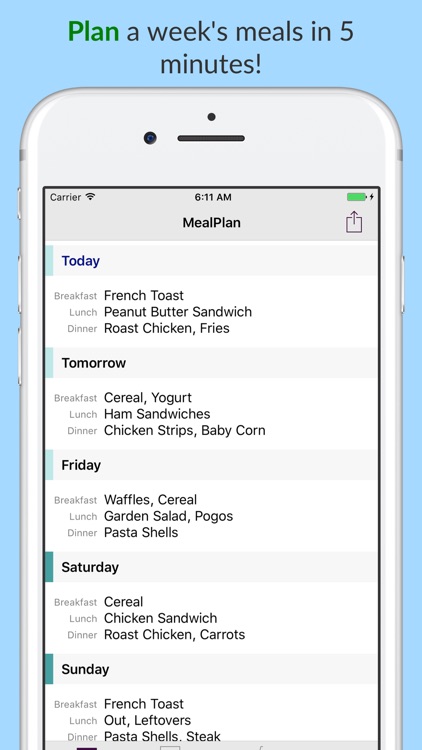 MealPlan+ screenshot-0