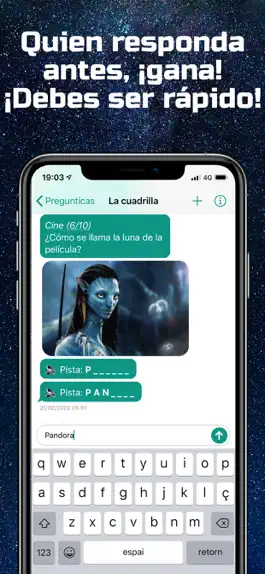 Game screenshot Pregunticas Trivial en un Chat apk