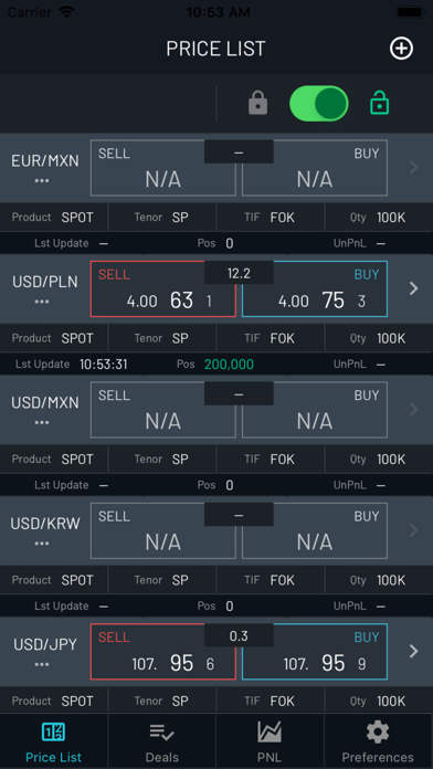 24 Exchange Mobile Trader screenshot 2