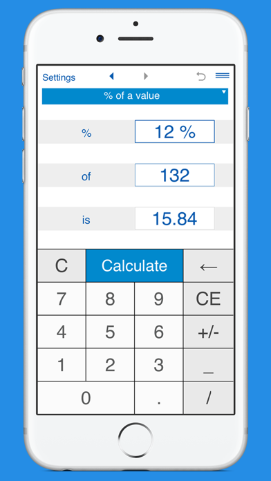 How to cancel & delete Smart Percentage Calculator from iphone & ipad 1