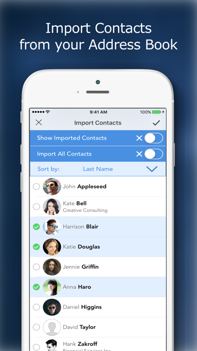 Contacts Easy and Elegant screenshot 4