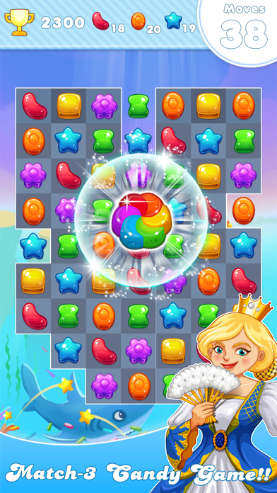 How to cancel & delete Candy Frozen Match 3 Puzzle from iphone & ipad 4
