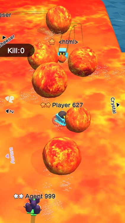 Lava Ball Wars - Flippy Bump