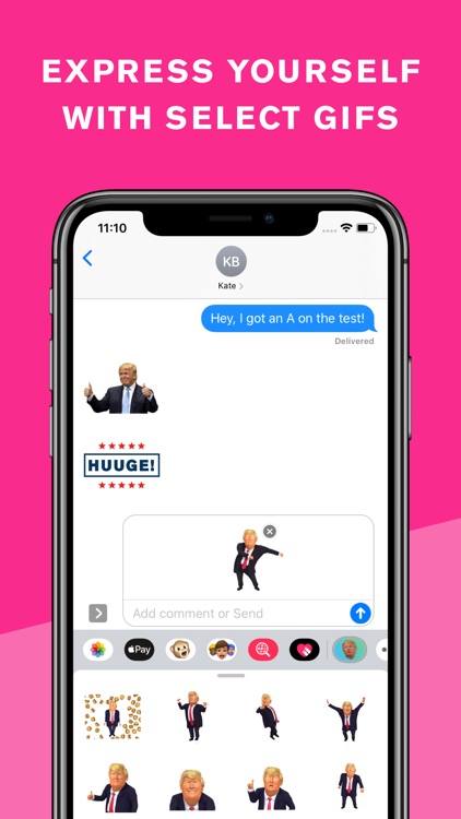 Trump Stickers and Trumpmoji