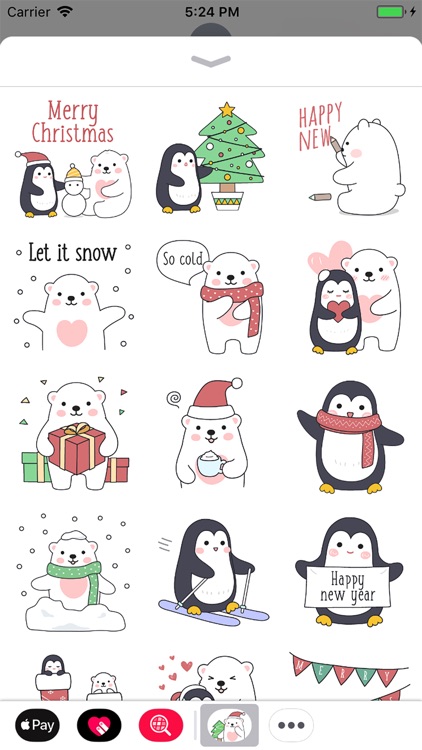 Winter story of Penguin & Bear
