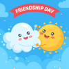 chetna narula - Friendship Day Stickers cards  artwork