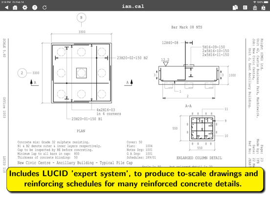 SCALE Structural Calculations screenshot 4