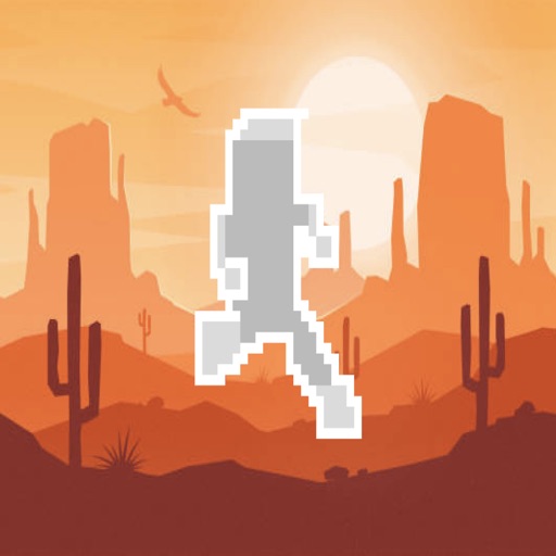 Survival Run in Desert