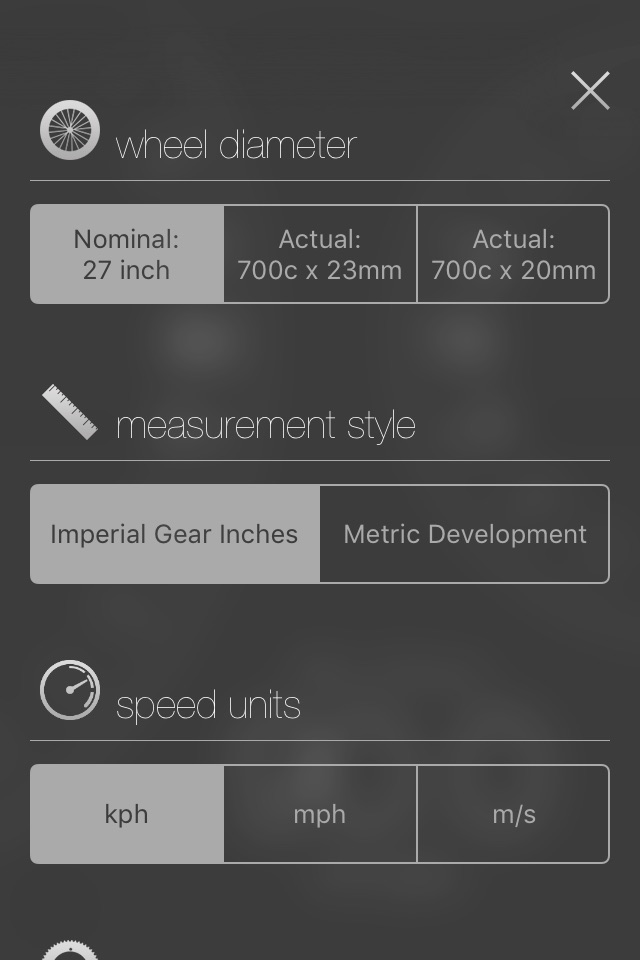 Track Gear Calculator screenshot 3
