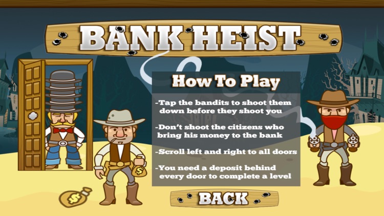 The Bank Heist Shoot Em Up