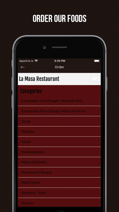 La Masa Colombian Restaurant screenshot 2