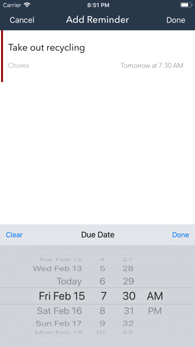 How to cancel & delete Flannel – Reminders and Todos from iphone & ipad 3